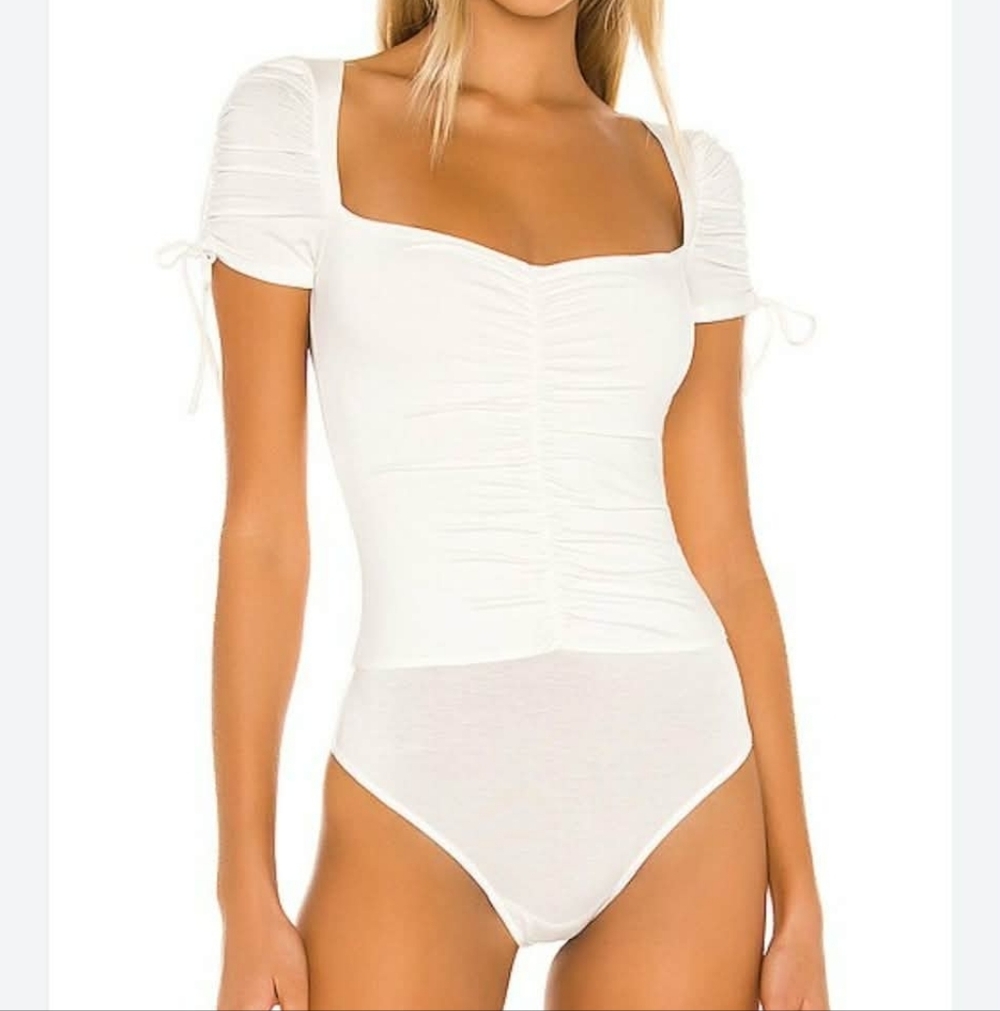 Lovers + friends White Jupiter Bodysuit